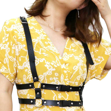 Faux Leather Body Harness for Women / Role Play Fetish Accessory - EVE's SECRETS